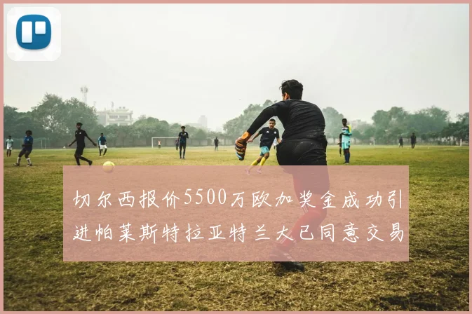 切尔西报价5500万欧加奖金成功引进帕莱斯特拉亚特兰大已同意交易